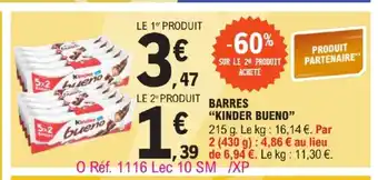 E.Leclerc KINDER BUENO offre