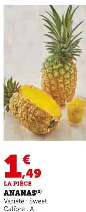 U Express Ananas offre