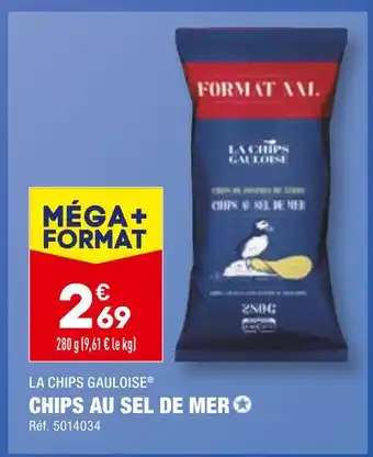 ALDI La chips gauloise chips au sel de mer offre