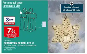 Casalux décoration de noël led