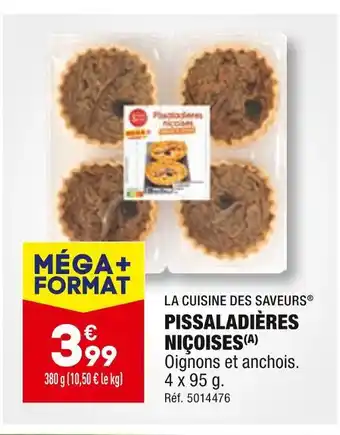 ALDI La cuisine des saveurs pissaladières niçoises offre