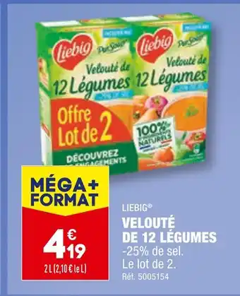 ALDI Liebig velouté de 12 légumes offre