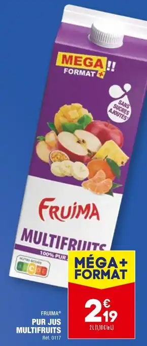 ALDI Fruima pur jus multifruits offre