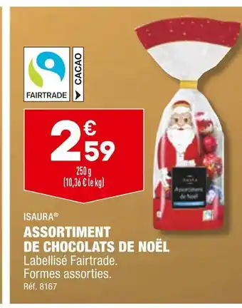 ALDI Isaura assortiment de chocolats de noël offre