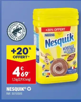 ALDI Nesquik nesquik offre