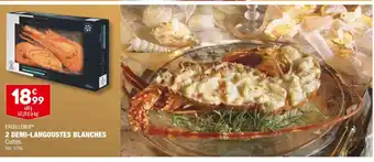 ALDI Excellence 2 demi-langoustes blanches offre
