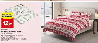 ALDI Novitesse parure de lit de noël offre