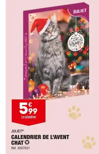 ALDI Juliet calendrier de l’avent chat offre