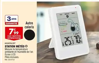 ALDI Krontaler station météo offre