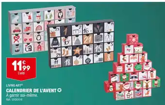 ALDI Living art calendrier de l’avent offre