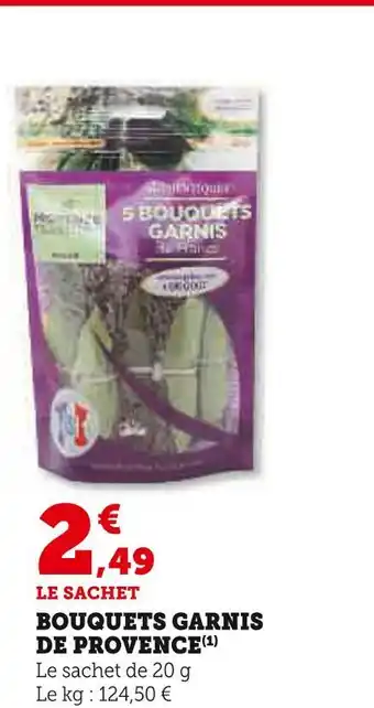 Super U Bouquets garnis de provence offre