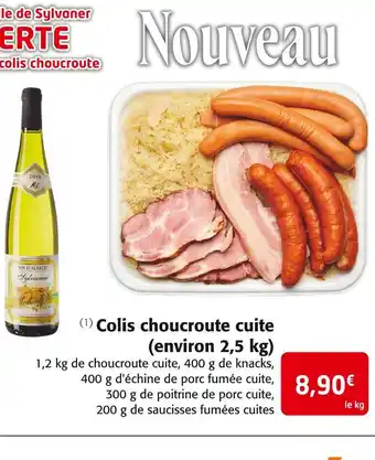 Colruyt Colis choucroute cuite (environ 2,5 kg) offre