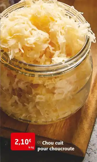Colruyt Chou cuit pour choucroute offre