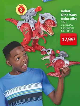Robot dino wars robo alive