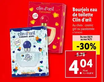 Clin dâĆil bourjois eau de toilette