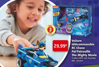 Colruyt Pat'patrouille voiture télécommandée the mighty movie offre