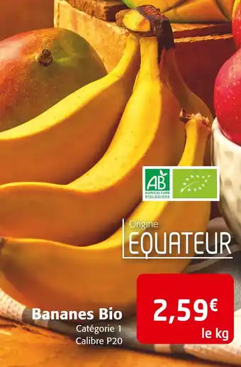 Colruyt Bananes bio offre