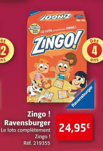 Ravensburger zingo !