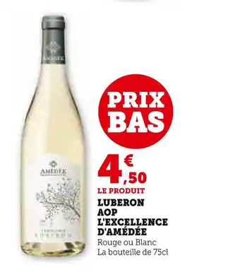 L'excellence d'amédée luberon aop