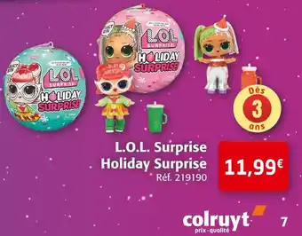 L.o.l. surprise holiday surprise