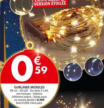 La Foir'Fouille Guirlande microled offre