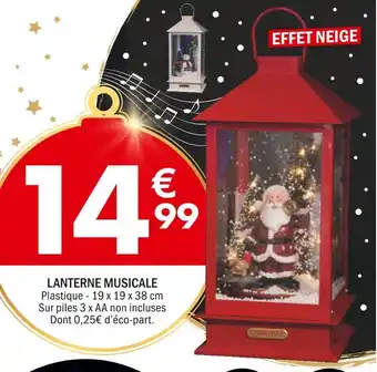 La Foir'Fouille Lanterne musicale offre