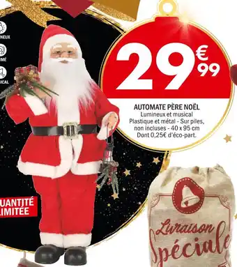 La Foir'Fouille Automate père noël offre