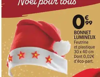La Foir'Fouille Bonnet lumineux offre
