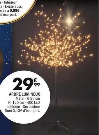 Arbre lumineux