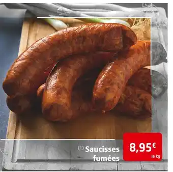 Colruyt Saucisses fumées offre