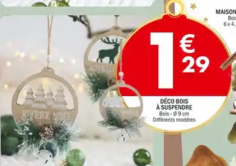 La Foir'Fouille Déco bois à suspendre offre
