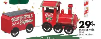 La Foir'Fouille Train de noël offre
