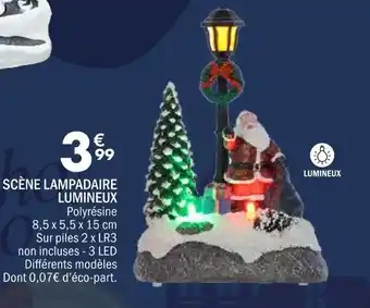 La Foir'Fouille Scène lampadaire lumineux offre