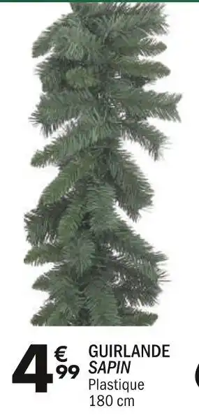 La Foir'Fouille Guirlande sapin offre