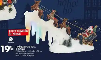 La Foir'Fouille Traîneau père noël & rennes offre