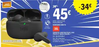 E.Leclerc ECOUTEURS SANS FIL offre