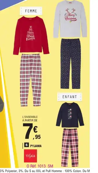 E.Leclerc 6 PYJAMA offre