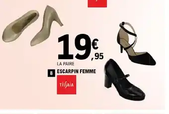 E.Leclerc ESCARPIN FEMME offre