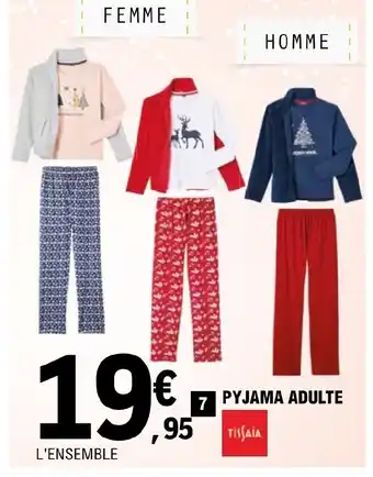 E.Leclerc PYJAMA ADULTE offre
