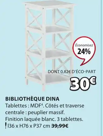 JYSK Bibliothèque Dina offre