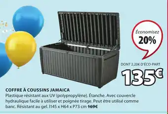 JYSK Coffre à coussins Jamaica offre