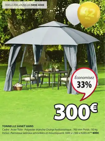 JYSK Tonnelle Sankt Hans offre
