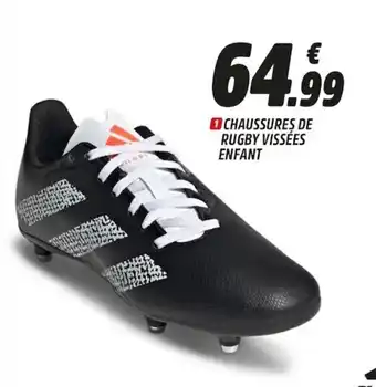 Intersport Chaussures de rugby vissées enfant offre