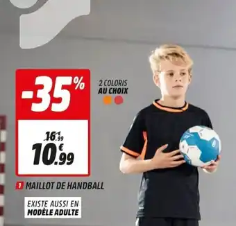 Maillot de handball