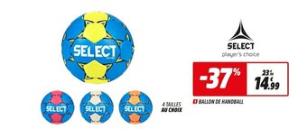 Intersport Ballon de handball offre