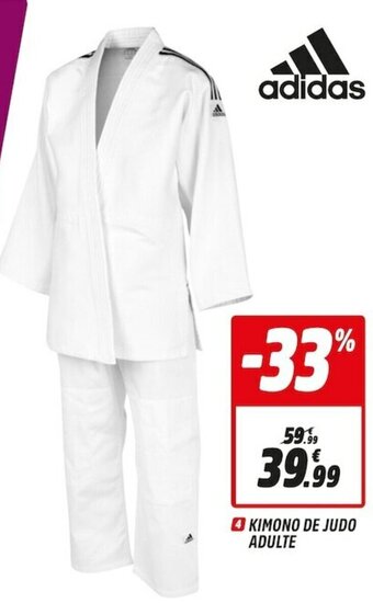 Kimono de judo adulte