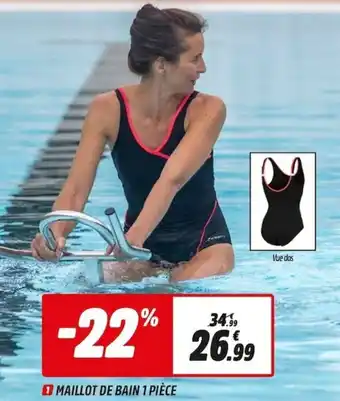 Intersport Maillot de bain 1 pièce offre