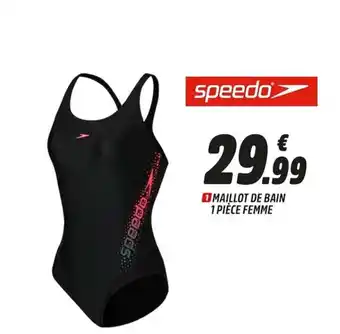 Intersport Maillot de bain 1 pièce femme offre