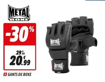 Intersport Gants de boxe offre