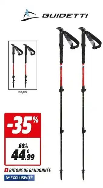 Intersport Bâtons de randonnée offre